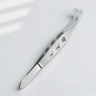 Meibomian Drüse Massage Pinzette Runde Spitze Edelstahl Augenlid Werkzeug Für Stye Remover Geschwollene Auge Tasche Relief Therapeutische