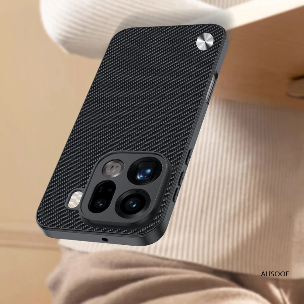 حافظة جلدية لهاتف OPPO Find X9 / X9 Pro حافظة فاخرة من الألياف الملمس PU-غطاء حماية مضاد للصدمات كابا