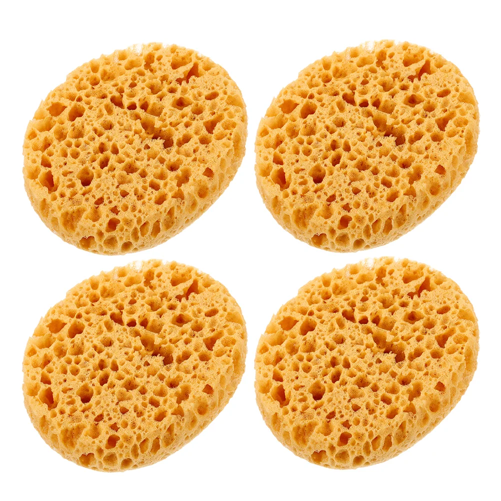 Textured Sponge Cleaning Sponges Wall for Painting Bath Ball/Bath Wipe/Bath Flower Khaki