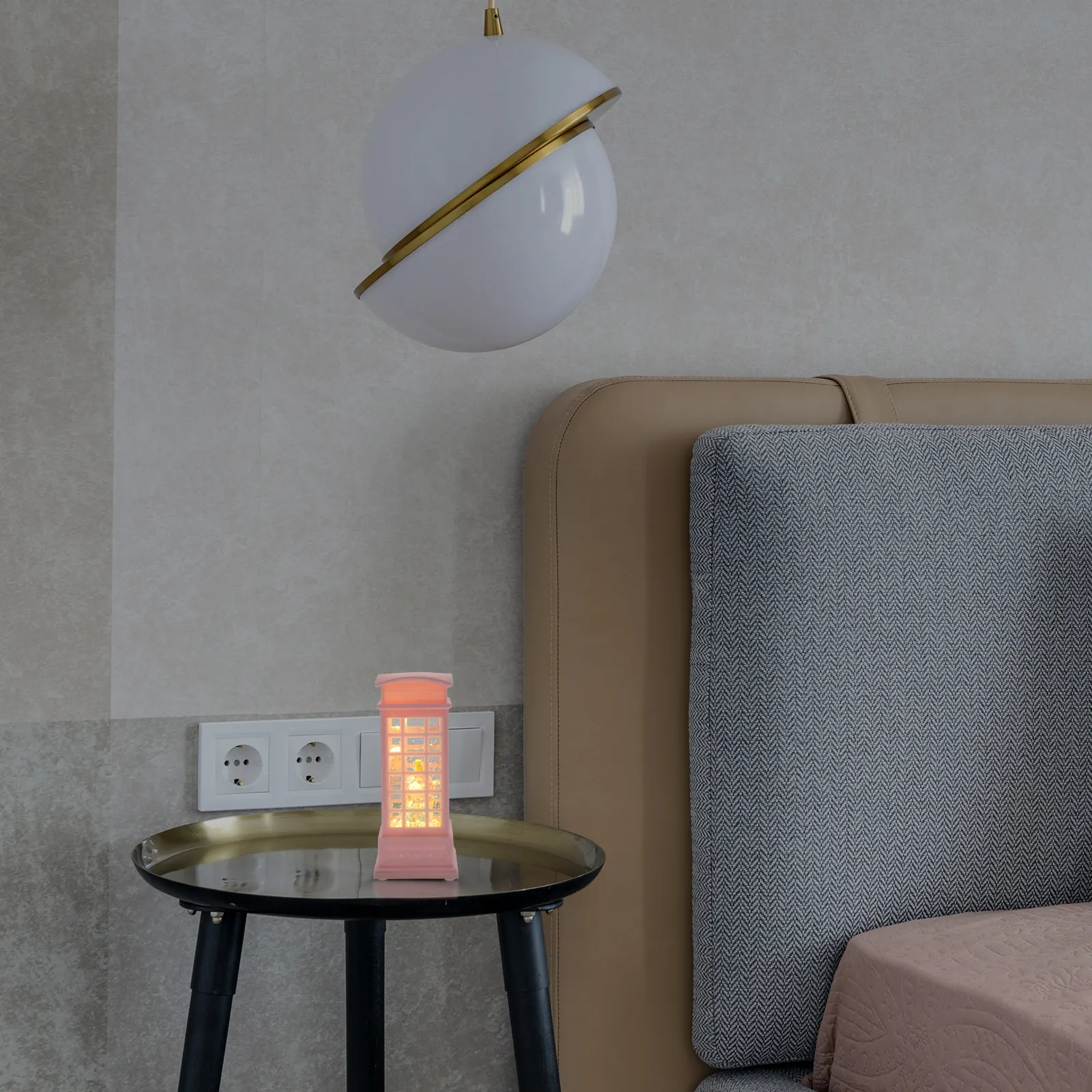 

Creative Resin Crystal Lamp Night Light Desktop Decor Warm Soft Glow for Bedroom Bedside Table Indoor Room Atmosphere Lighting