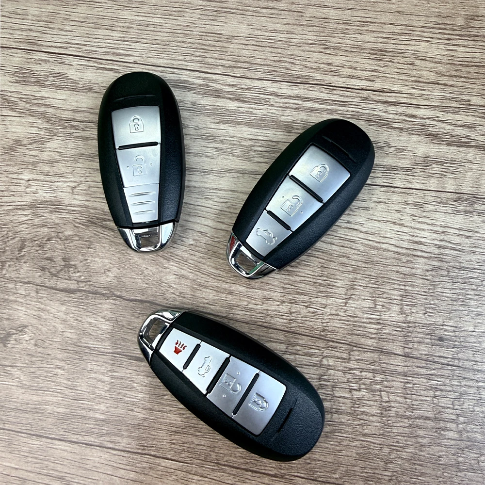 For Suzuki Vitara TS001 TS003 TS007 TS008 TS009 2010-2019  2 3 4 Buttons Car Key Fob Shell Case Housing Kizashi Swift SX4