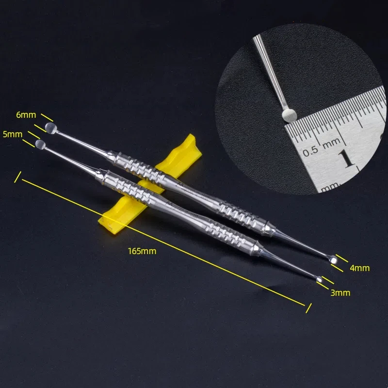 1PC Dental Straight Head Tooth Scraper Oral Implant Gingival Peeling Spoon Periosteal Separator Valve Turner Dentist Lab Tools