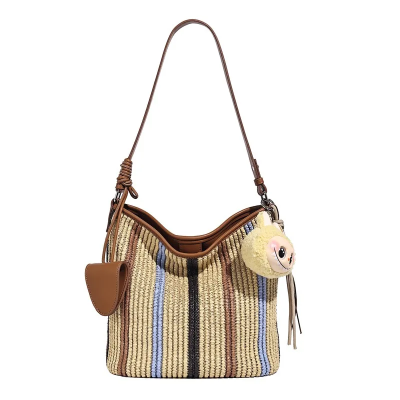 Unique Classic Crossbody Bag High-End Solid Color Trendy Design For Commuter Women And Casual
