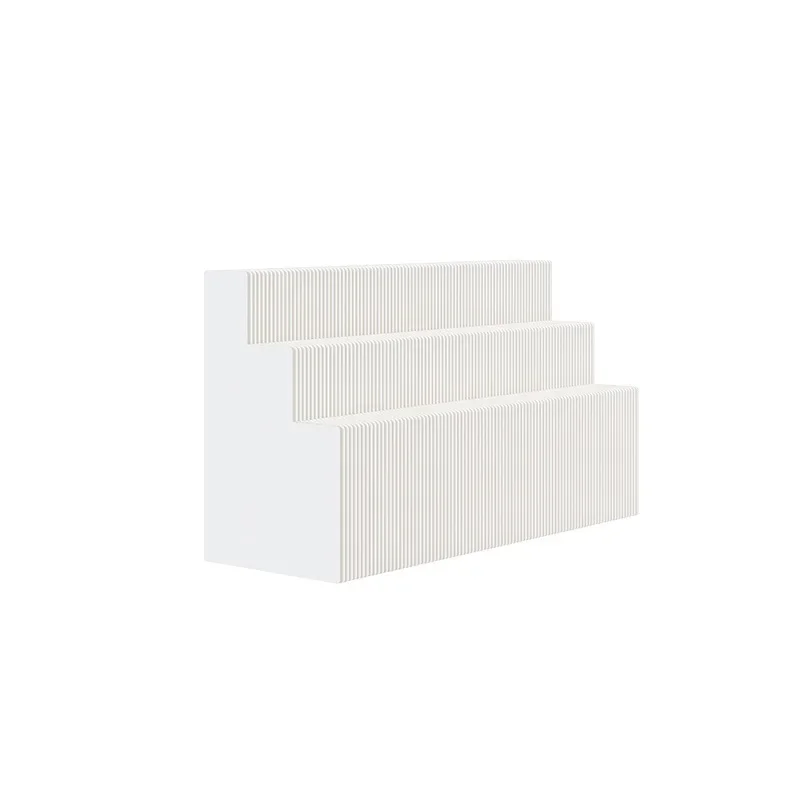 Organ paper folding ladder display stand product display rack shopping mall exhibition live product display strip Nakajima