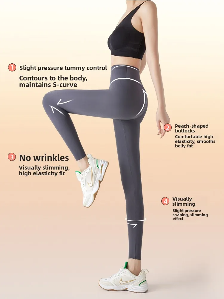 Pantaloni da yoga foderati in Fce di dimensioni estese modali Pantaloni lunghi caldi a vita alta da donna antiscivolo Autunno Inverno Faion Bot