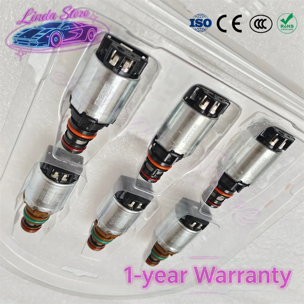 

1 Set Original 6T50 6T30 6T40 6T45 Transmission Solenoid Valve For Buick LaCrosse Chevrolet Cruze Gearbox