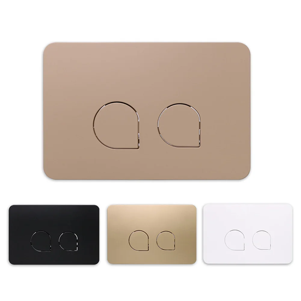 

Dual Flush Toilet Push Button Plate For Geberit UP300 UP320 And All Series, Modern Bathroom Cistern Cover 246x146mm