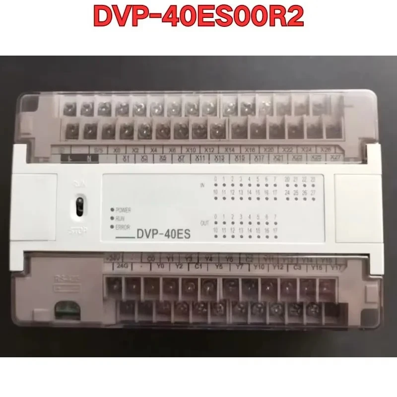 Second-hand PLC module DVP-40ES00R2 function test is normal Latest Prices as of May 2026