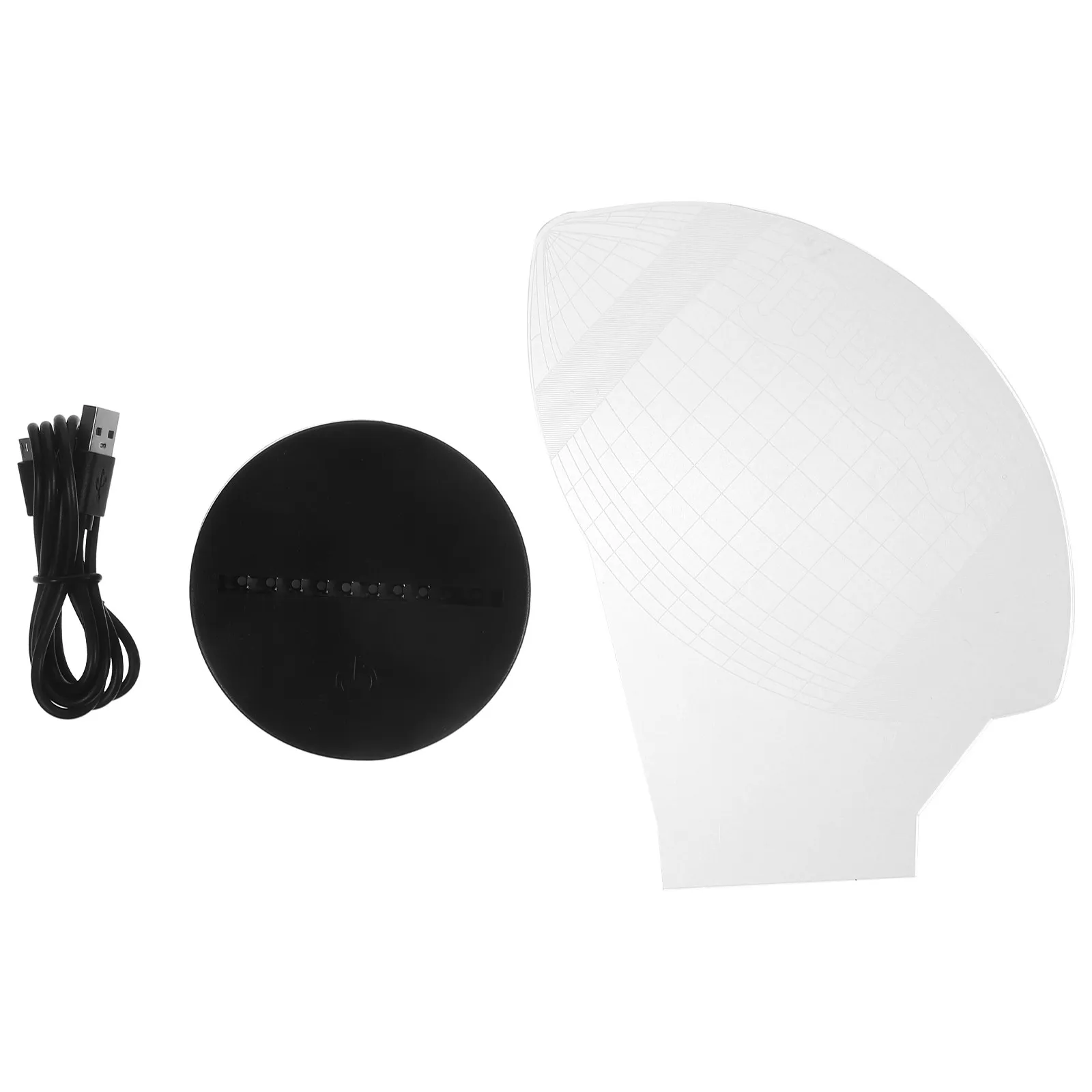 

3D-лампа с сенсорным управлением, визуальный световой эффект, RGB-подсветка, меняющая цвет, ночник в форме регбийного мяча, декор для спальни и детской комнаты, освещение