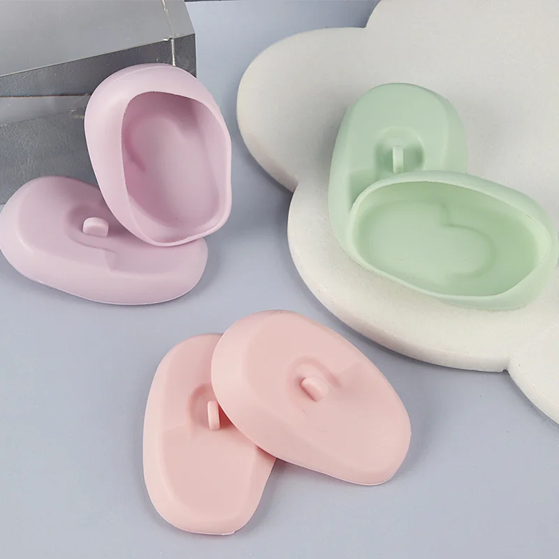 

2 шт./компл. амбушюры, наушники, водонепроницаемые наушники для душа, окрашивание волос, парикмахерские аксессуары