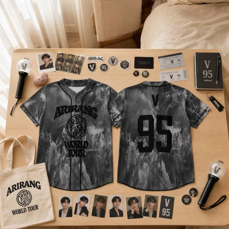 Korean Boy Band Summer Hot Selling Fans Support T-shirt Comfortable Fashionable Quick Drying Gift Family Matching Clothing 2026