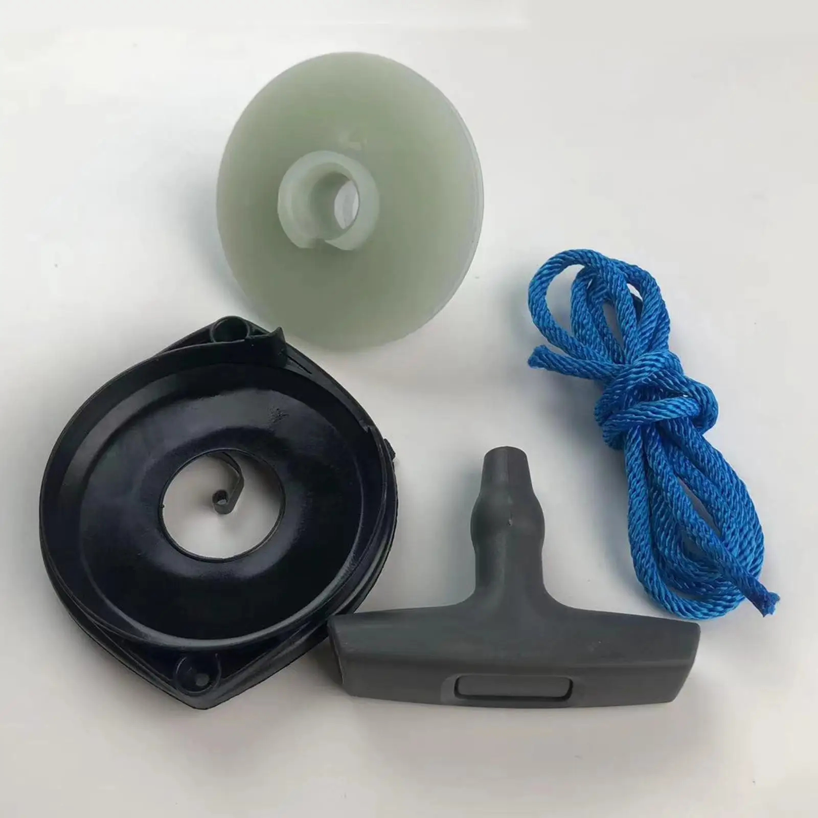

Multicolor Starter Pulley Kit Rewind Spring and Handle Plastic PP Chainsaw Tool for K760 K960