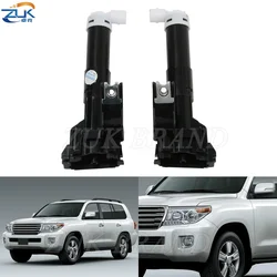 ZUK Front Headlight Headlamp Washer Nozzle For Toyota LAND CRUISER 200 2012-2015 LC200 GRJ200 URJ200 85208-60060 85207-60060