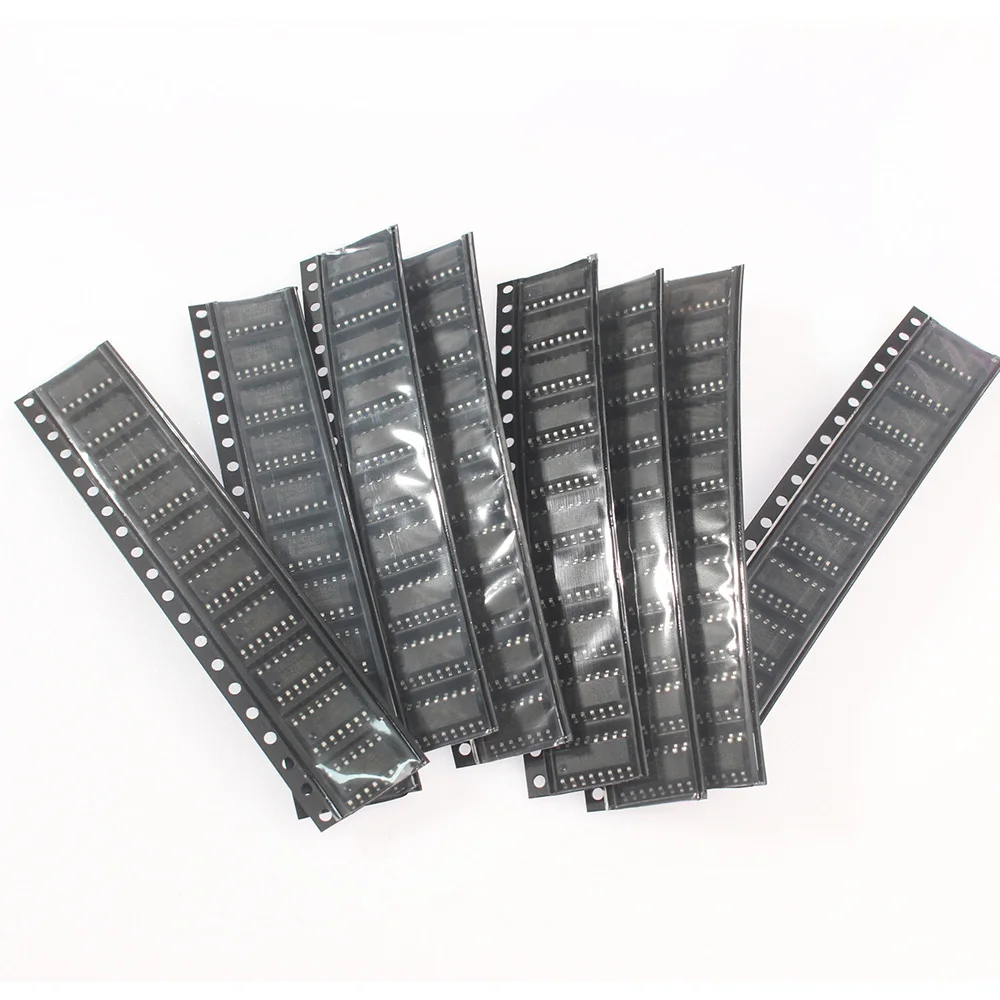 8Value 74HC Series SOP SMD Integrated Circuit Kit 74HC00D 74HC04D 74HC08D 74HC14d 74HC138D 74HC164D 74HC165D 74HC595D