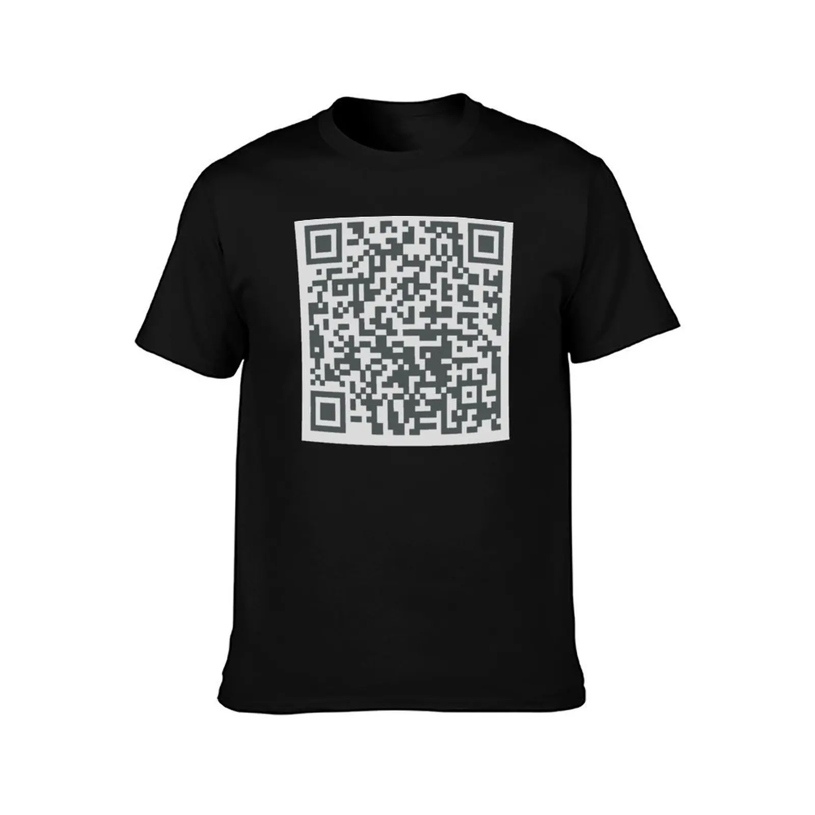 Rick Roll QR Code T-Shirt Summer Festival T-Shirt view 2