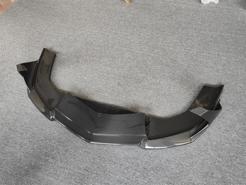 ランボルギーニ アヴェンタドール LP700 フロントリップ アップグレード Vスタイル カーボンファイバー フロントバンパー ロワーリップ ボディキット