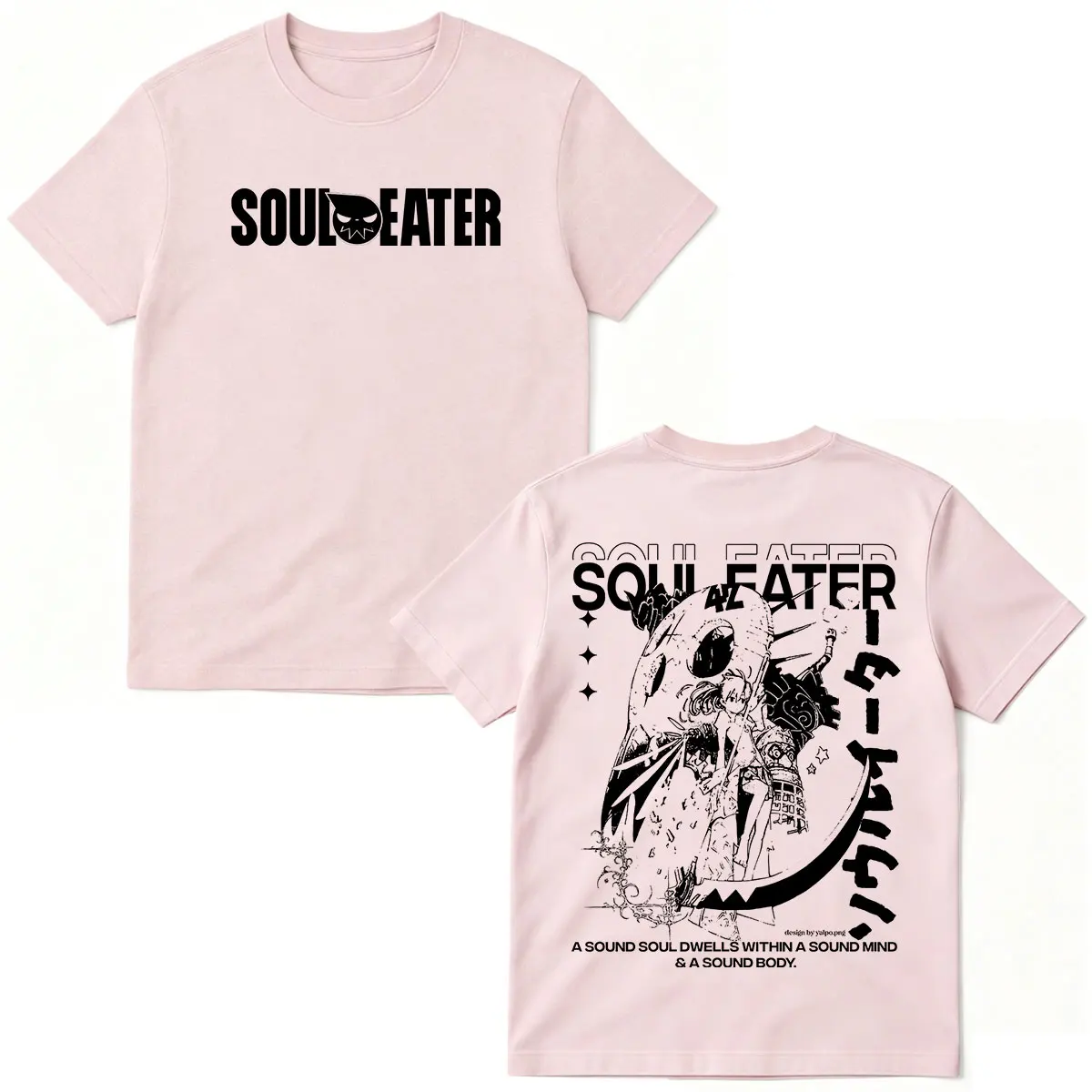 Anime MAKA ALBARN Soul Eater T Shirt Men's Women Clothing Fashion Harajuku Oversized T-shirt Cotton Casual Short Sleeve T-shirts