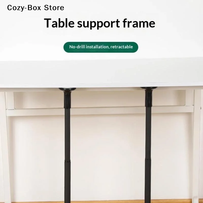 [ZY]Steel Furniture Anti-fall Pull Rod Adjustable Support Rod Jack Type Desk Cabinet Support Leg Kitchen Sink Installation[ZY]