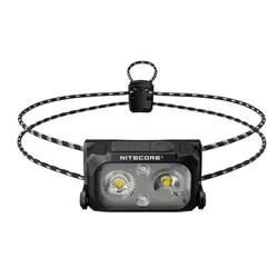 NITECORE NU25 UL touristes faisceau USB-C lampe de sauna aste 400Lumens Couleur du faisceau Lumière blanche, Lumière rouge Batterie 650mAh intégrée