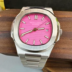 2026 New Specht&Sohne Men's Luxury Watches Mechanical Watch Japan Miyota 8215 Movt Rose Gold Stainless Steel Classic 5711 Watch