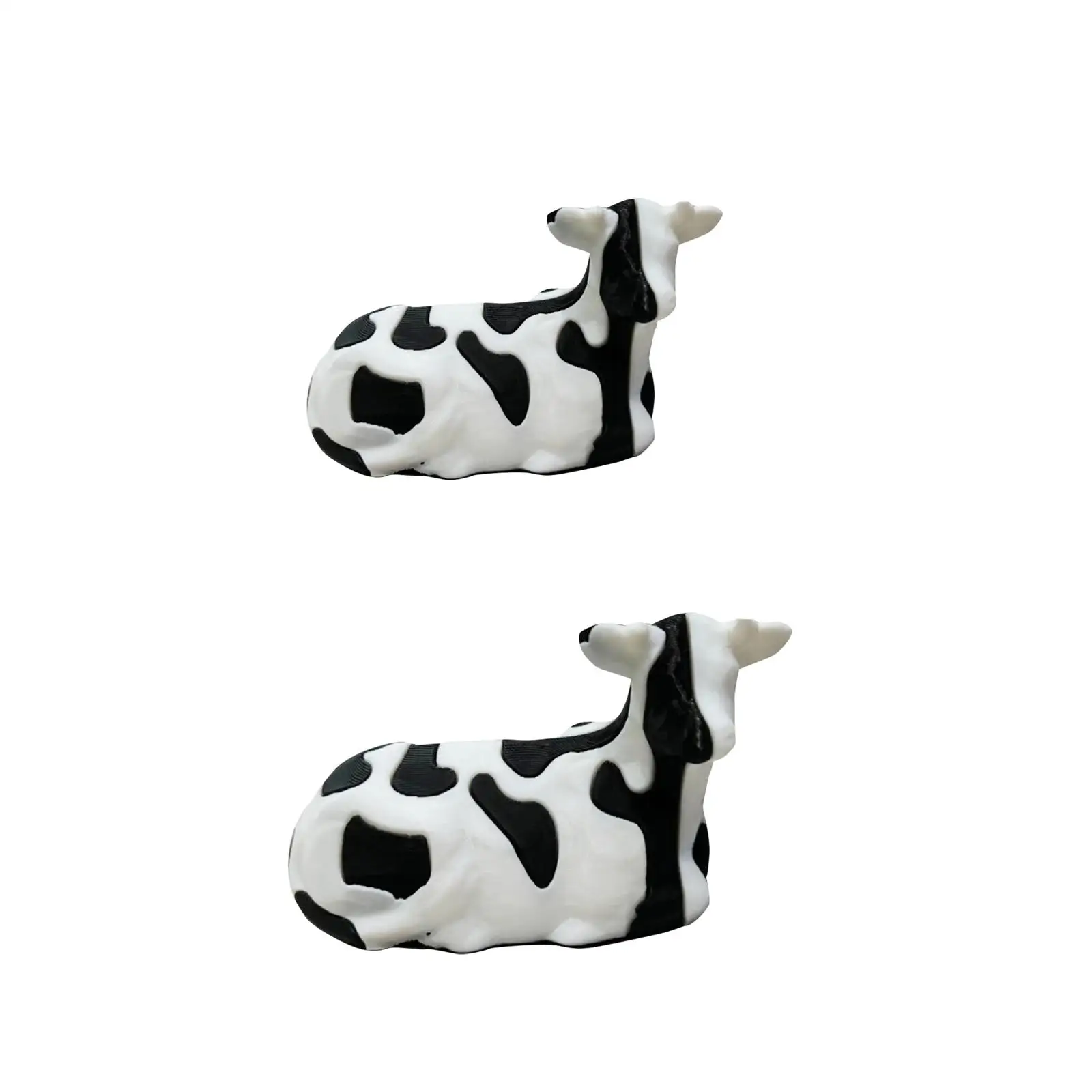 Desk Toy Cow Shape Travel Toy 3D Printed Toy for Boys Girls Kids Children