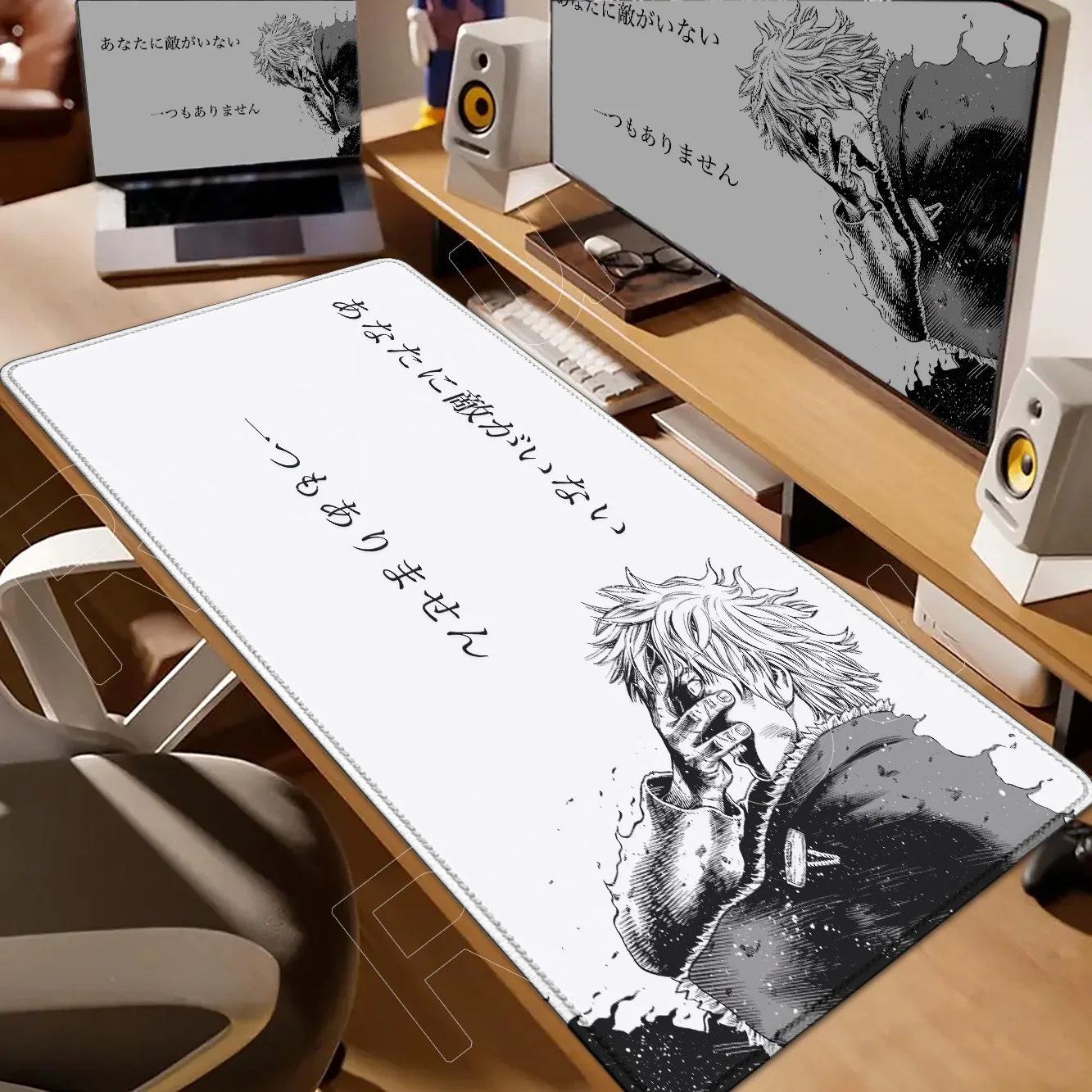 

New Large 1000×500mm Mousepad Vinland Saga Mouse Pad E-sports Gaming Keyboard Mat Protector Accessories HD Computer Pc Desk Pads