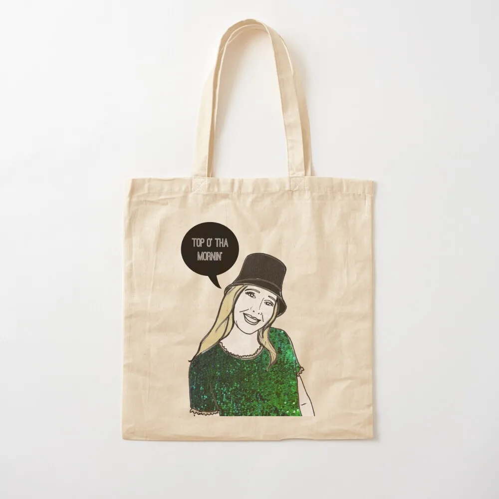 

Top o' tha mornin' Tote Bag многоразовые продуктовые сумки для женщин Холщовая большая сумка