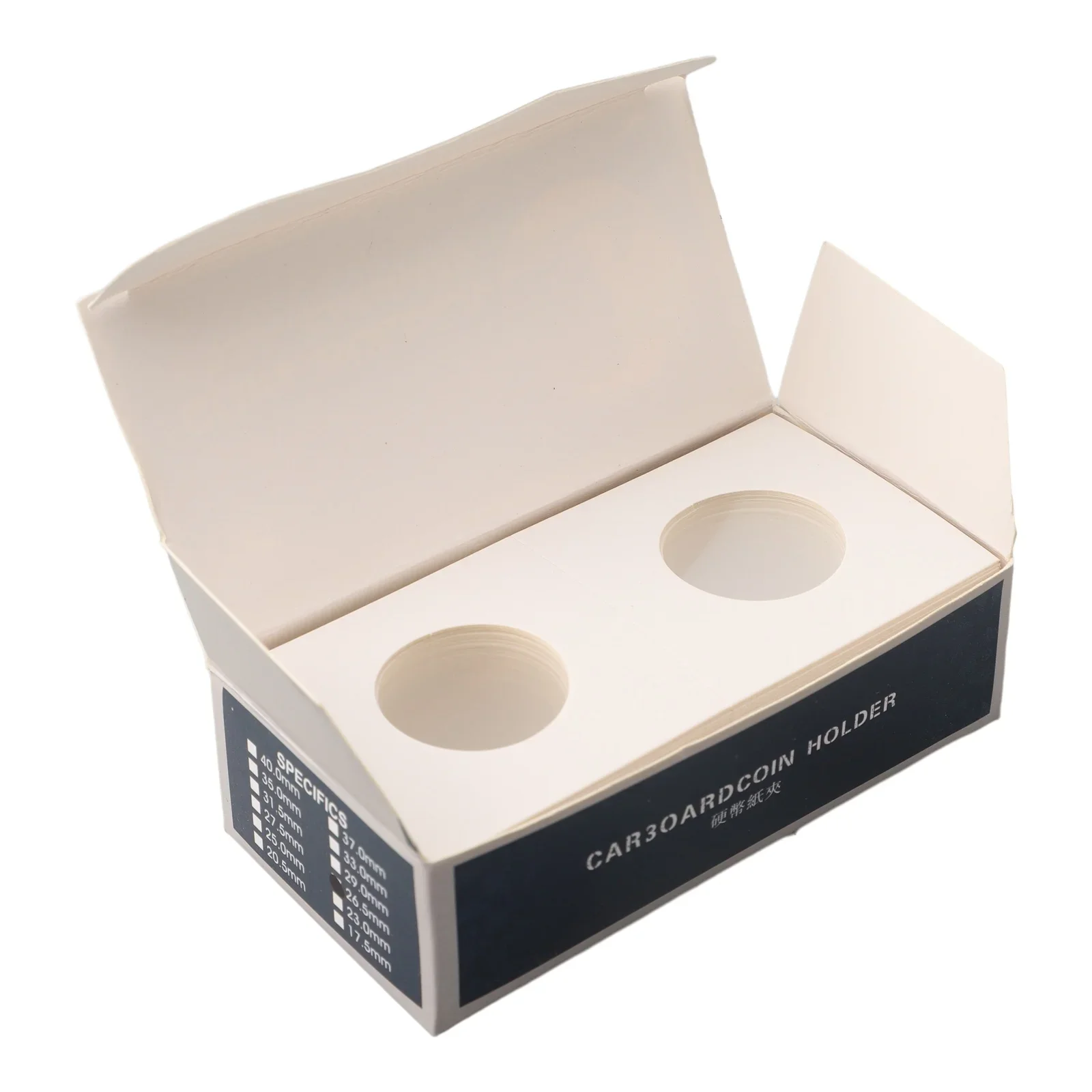 Coin Holders Stamp Coin Storage Square Cardboard Box  Safely Protects Your Valuable Coin Collection 12 Specifications