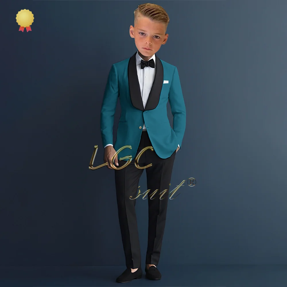 Boys shawl collar dress suit 2 piece suit, boys custom wedding, prom, cocktail party birthday celebration tuxedo