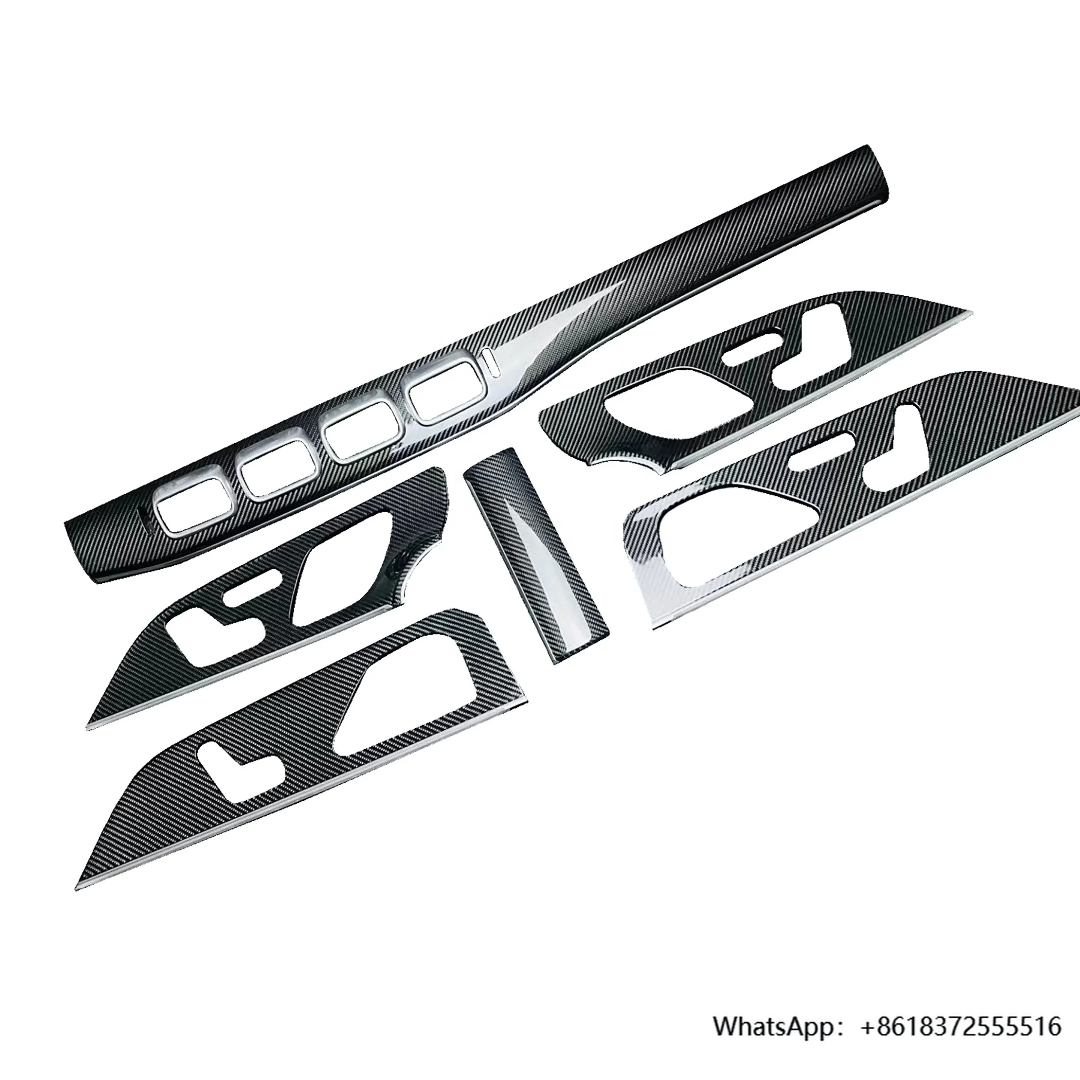 

Z-ART 2020+ W167 GLE Dry Carbon Fiber Interior Kit for Benz X167 GLE Coupe Dry Carbon Fiber Dashboard Panel for GLE Coupe
