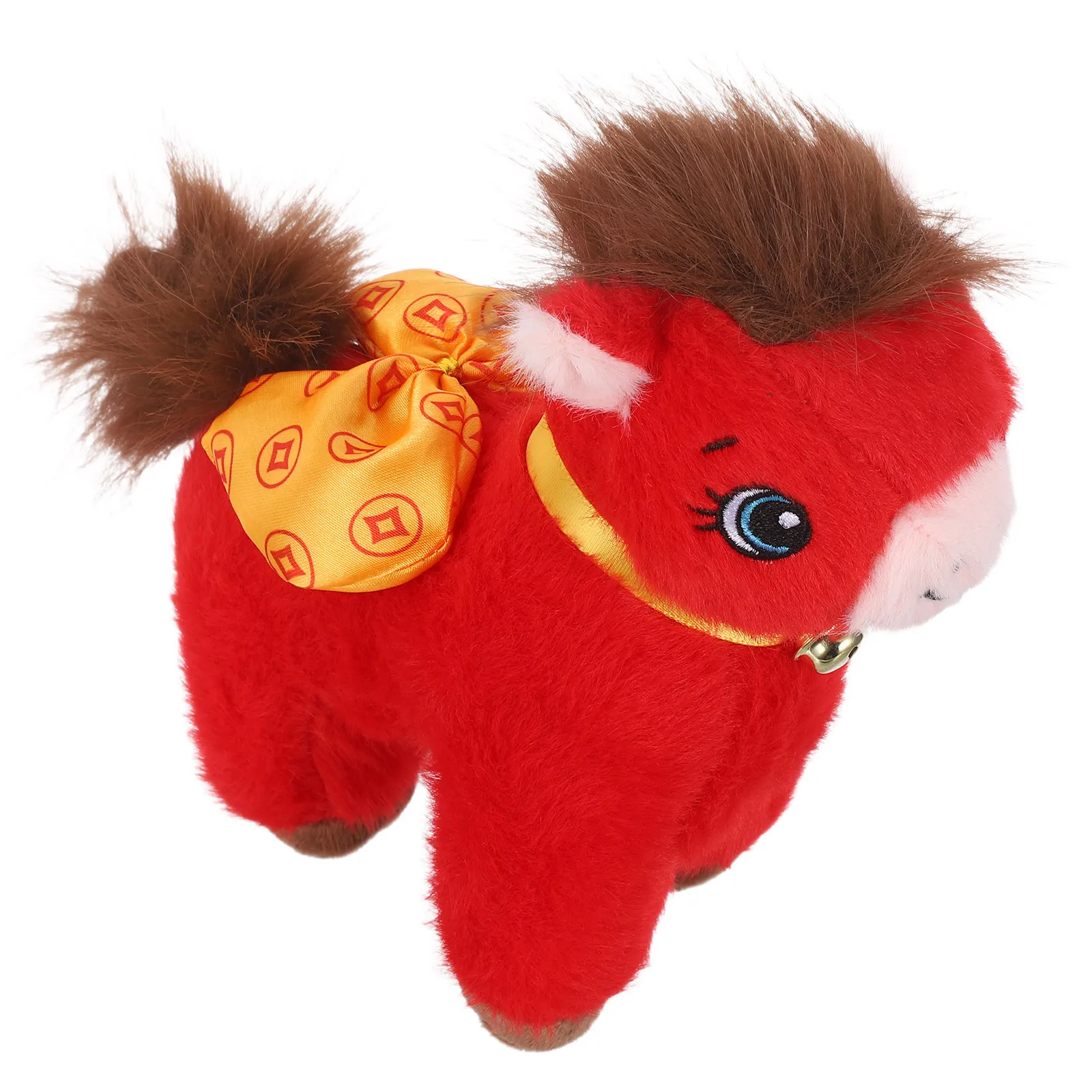 

20Cm Stuffed Animal Cuddly Zodiac 2026 Lunar New Year Soft Mascot Gift Party Favor Decoration