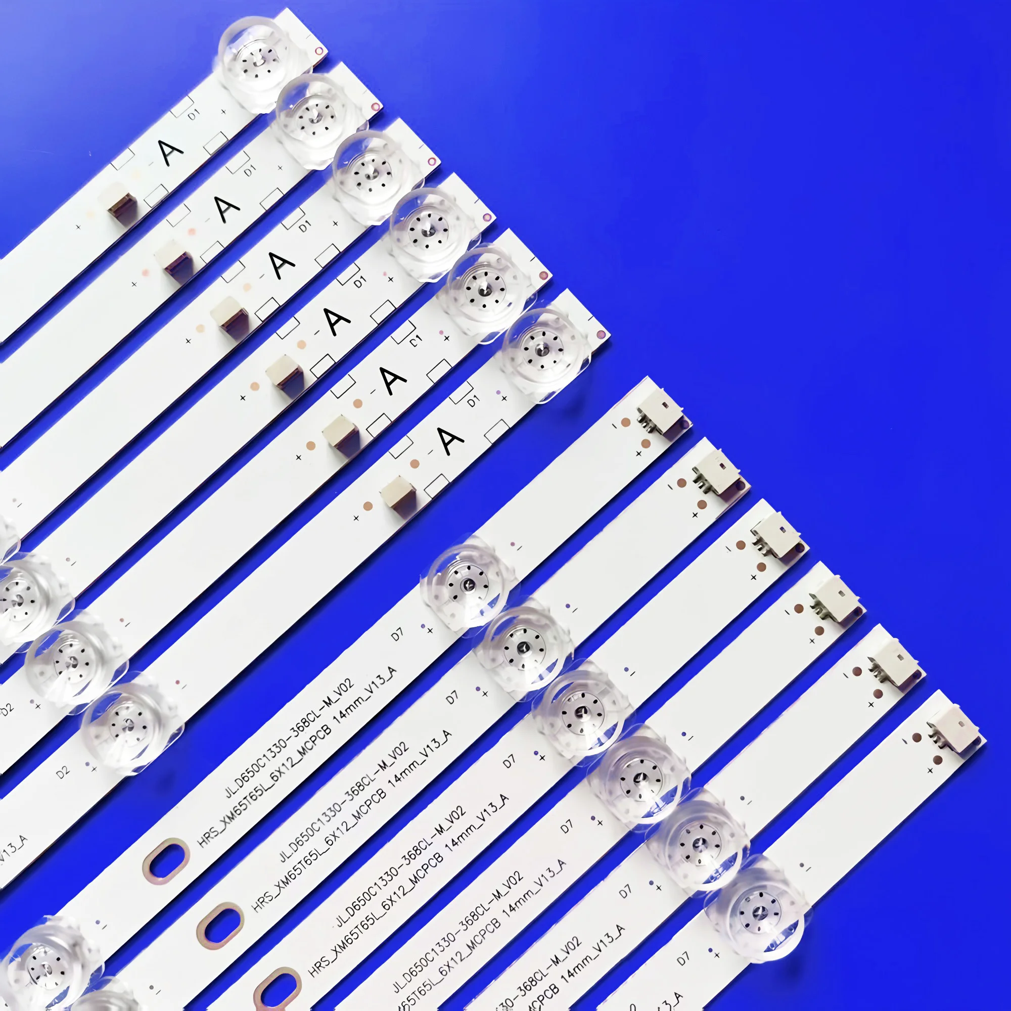 LED Backlight for Xiao mi L65M5-EC L65M5-ES L65M5-RK Strip Light JL.D650C1330-368CL/R-M_V02 TV 1280mm 12leds