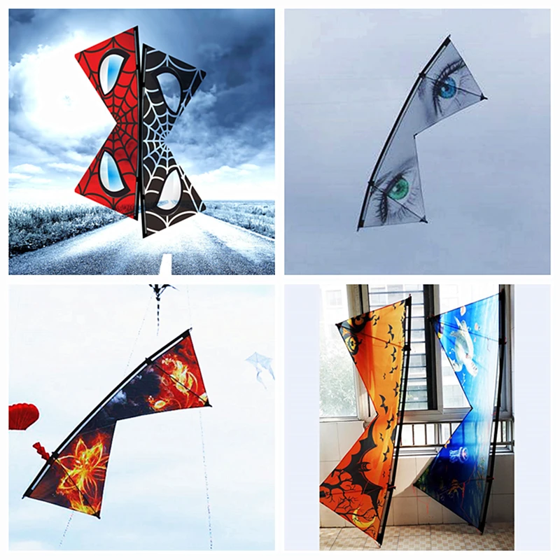 

Free Shipping quad line stunt kites flying for adults kites control bar professional wind kites factory outdoor toy surf kite