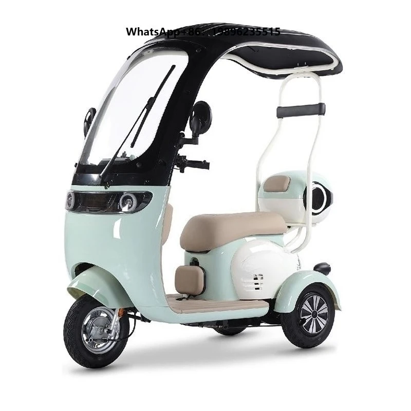 Integrated Battery Casual Electric Tricycle for Adults New Model 48v