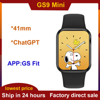 GS9 Mini Smart Watch Women 41MM Small ChatGPT 1.77 inch  Bluetooth Call Voice Assistant IP67 Waterproof Sport Lady Smartwatch