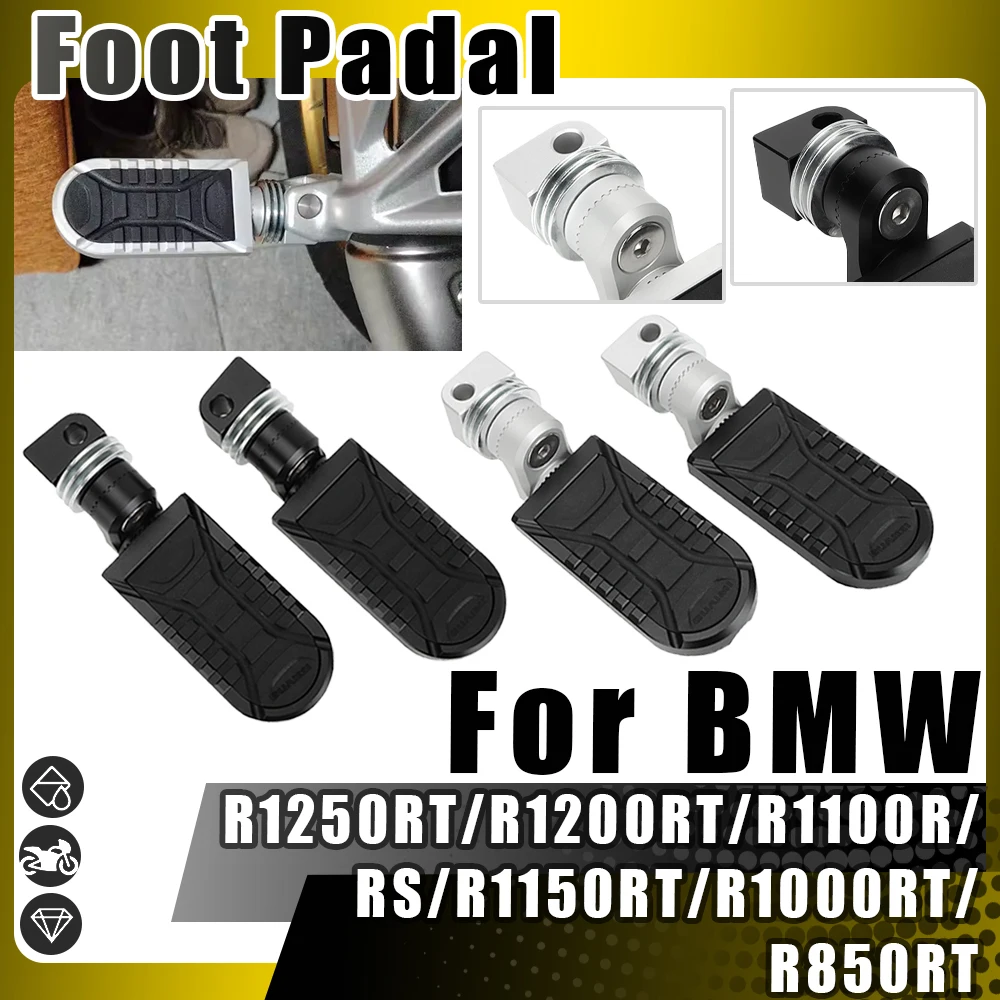 

For Bmw R1250 RT R1200 RT LC R1100R RS R1150RT R850R RT Passenger Foot Pegs Rests Motorcycle Adjustable Rotatable Rear Footrest