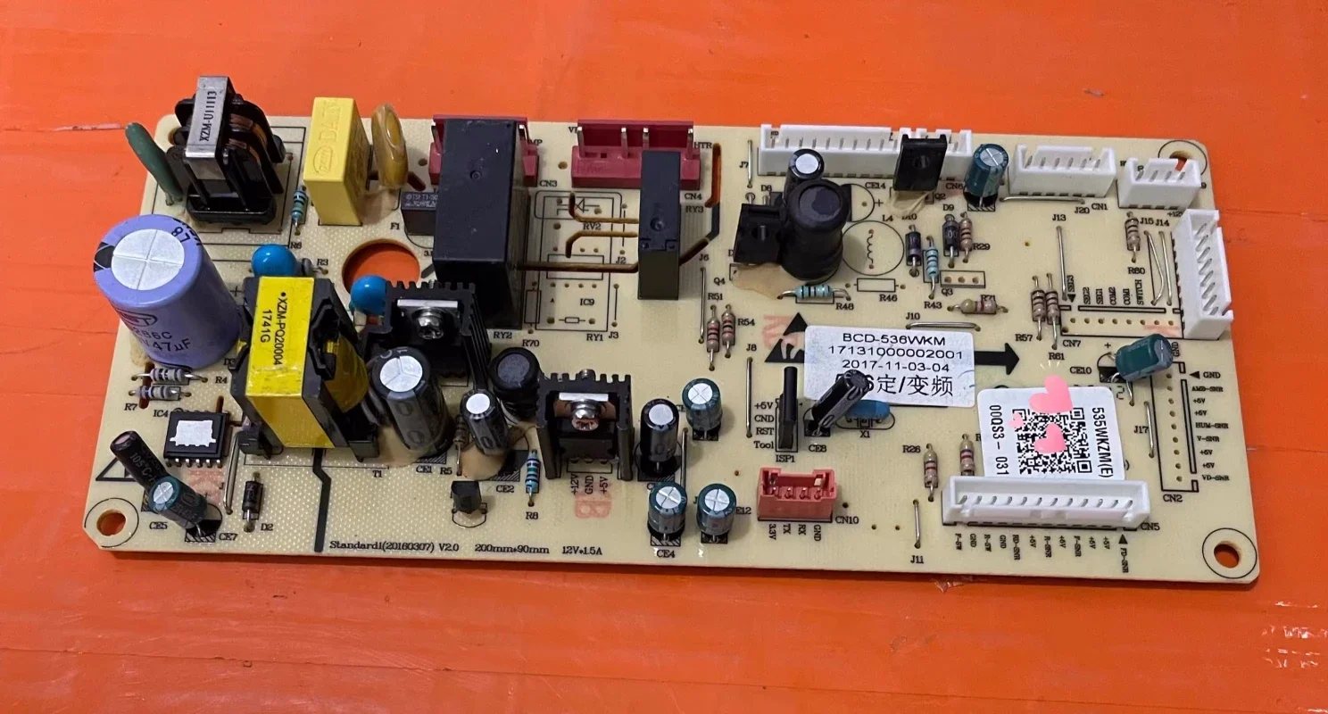 used for Midea refrigerator motherboard computer board BCD-535WKZM 536WK power board 1713100000201