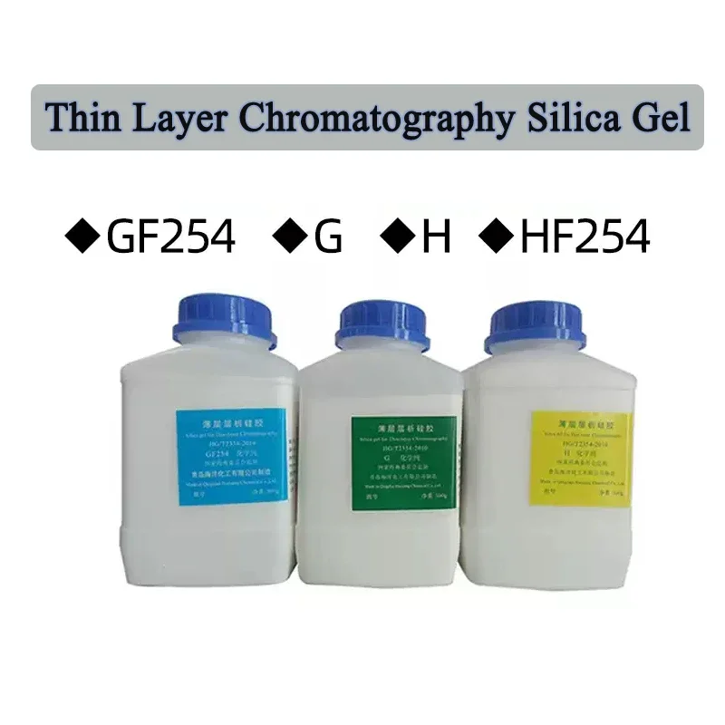 

Lab Thin Layer Chromatography Silica Gel, GF254 HF254 G H Type Reagent Grade Column Chromatography Silica Gel