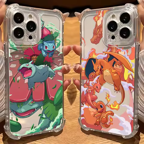 Pokemons Charizards Pikachus Phone Case For Samsung A56 A26 A33 A54 A52 A51 A73 A55 A53 A36 A35 A34 A32 A25 A24 A23 A22 4G 5G