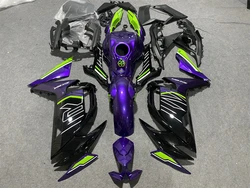 Motorcycle Fairing Kit Suitable for Kawasaki Ninja 650 20-23 Years ER-6F EX650 2020 2021 2022 2023 Fairing purple