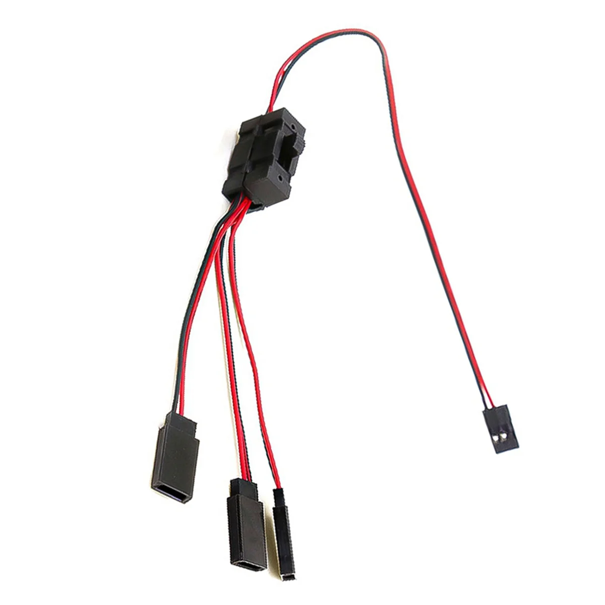 A77I 3PCS RC Servo Verlängerung 1 bis 3 Y Draht Kabel LED Licht Control Power Schalter für JR Futaba RC Modell