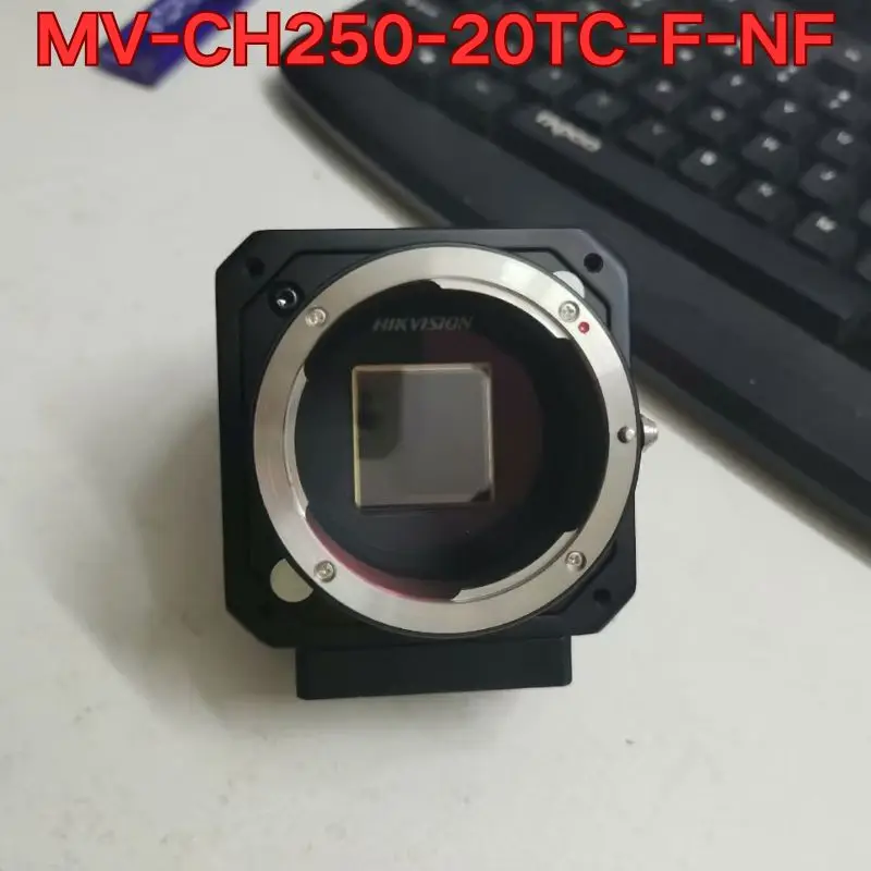 Second-hand MV-CH250-20TC-F-NF industrial camera function test is normal