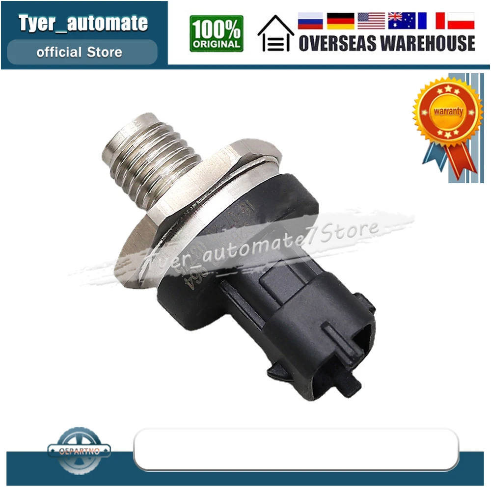 Fuel Rail High Pressure Sensor For OPEL ASTRA VAUXHALL ASTRA IVECO DAILY LDV MAXUS MAN TGL 0281002964