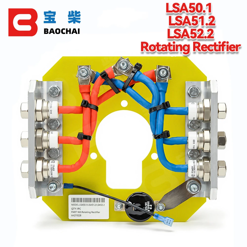 Generator Rectifier Diode Bridge DT0813938 LSA50.1 LSA51.2 LSA52.2 Original Rotating Rectifier Wheel