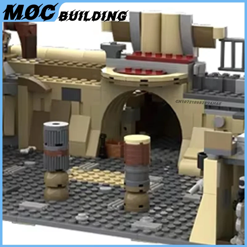 

MOC Building Blocks Space Movie Series Scene Arena Model Street View Architecture Toys DIY Assembly Bricks Collection Xmas Gifts