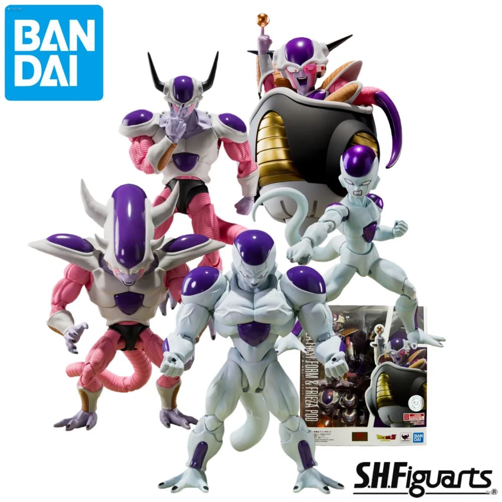 

BANDAI S.H.Figuarts Фриза 1-4 ФОРМА и Фриза в полной силе: Модель-конструктор, многоверсионная аниме-фигурка, подарок для коллекционеров и фанатов