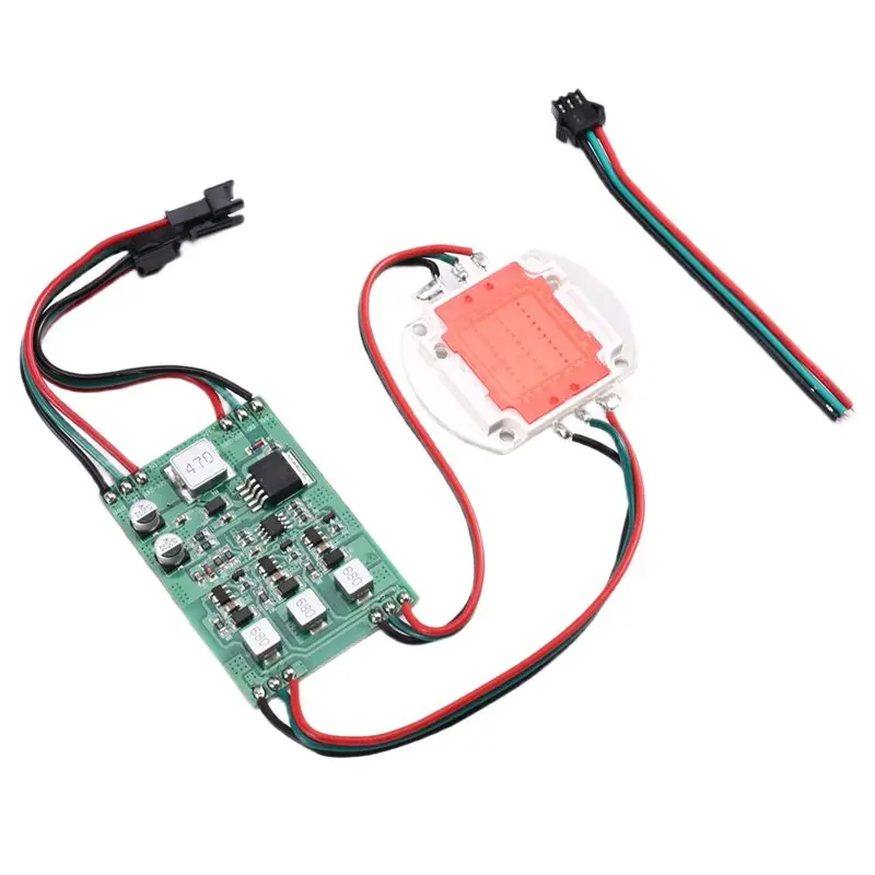 A23F-1X Addressable WS2811 30W LED Pixel Module Light DC12V RGB Program High Power LED