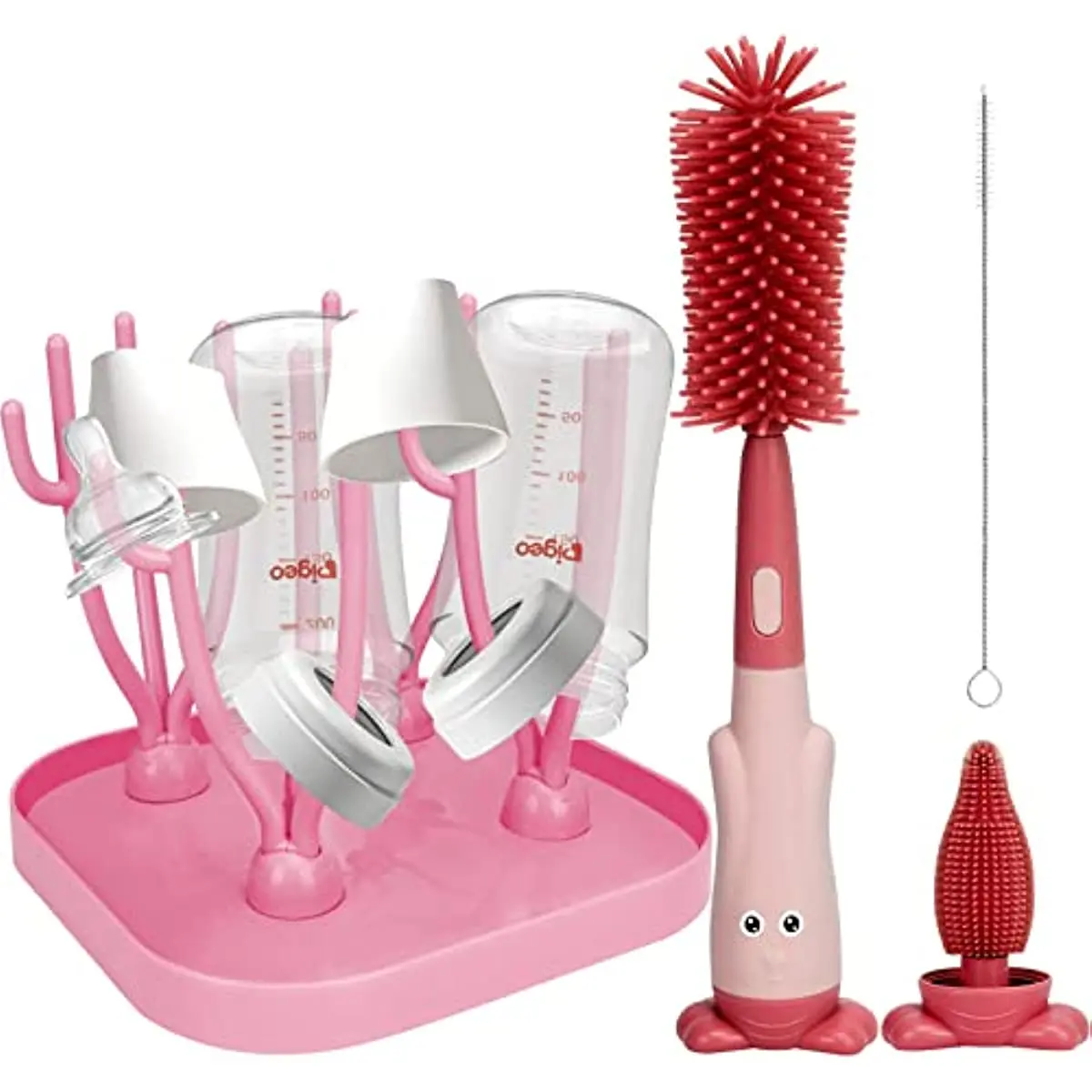 

16 Branches Baby Bottle Drying Rack Bottle Dryer Holder Storage for Reusable Baggies Drying Rackbottle Cleaning Machine BPA FREE