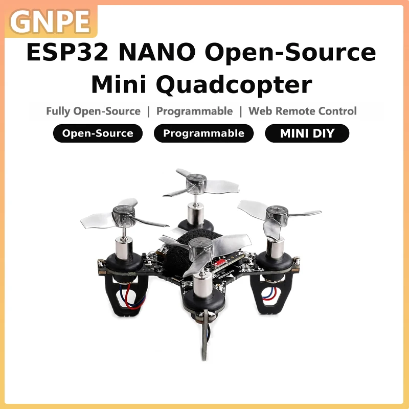 ESP32 Mini Drone Nano DIY Quadcopter Kit Open Source Flight Controller Mobile Web RC ELRS CRSF SBUS for Arduino