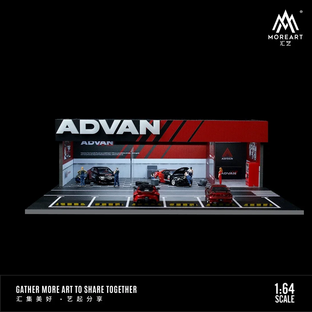 TIME MICRO &MoreArt 1:64 HKS / ADVAN Light Edition Assembly And Modification Shop